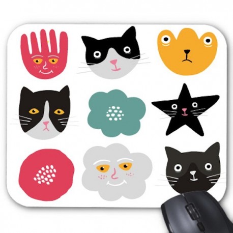 Tapis de souris chat ref 2611