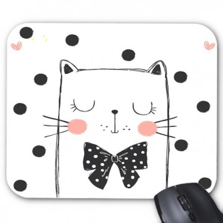 Tapis de souris chat ref 2612