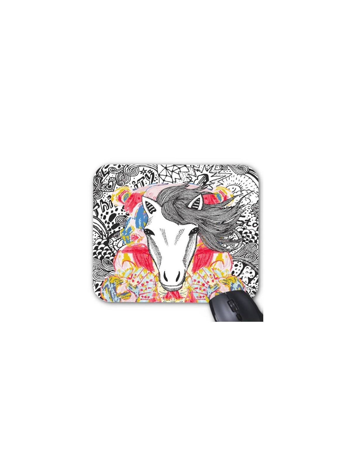 Tapis de souris cheval psychÃ©dÃ©lique ref 2629