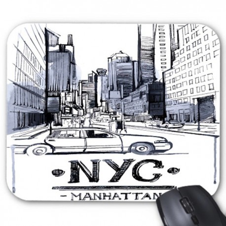 Tapis de souris new york ref 2649