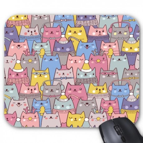 Tapis de souris chat ref 2658