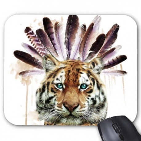 Tapis de souris tigre ref 2663