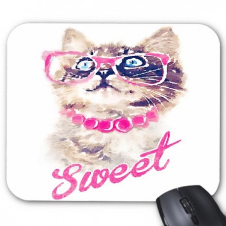 Tapis de souris chat ref 2668