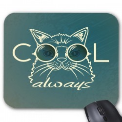 Tapis de souris chat lunette ref 2695