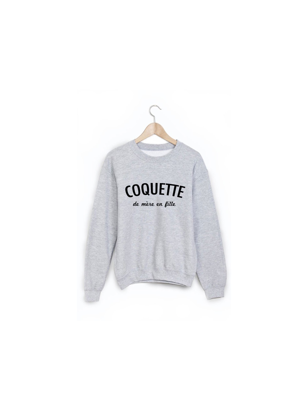 Sweat-Shirt coquette de mere en fille ref 1625