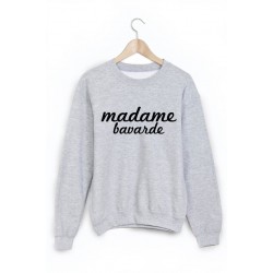Sweat-Shirt madame bavarde ref 1033