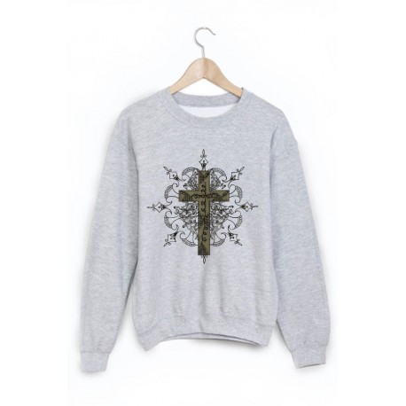 Sweat-Shirt croix ref 1073