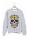 Sweat-Shirt tete de mort ref 1075