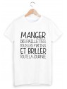 T-Shirt manger des paillettes ref 1655