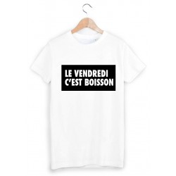T-Shirt le vendredi c'est boisson ref 1657