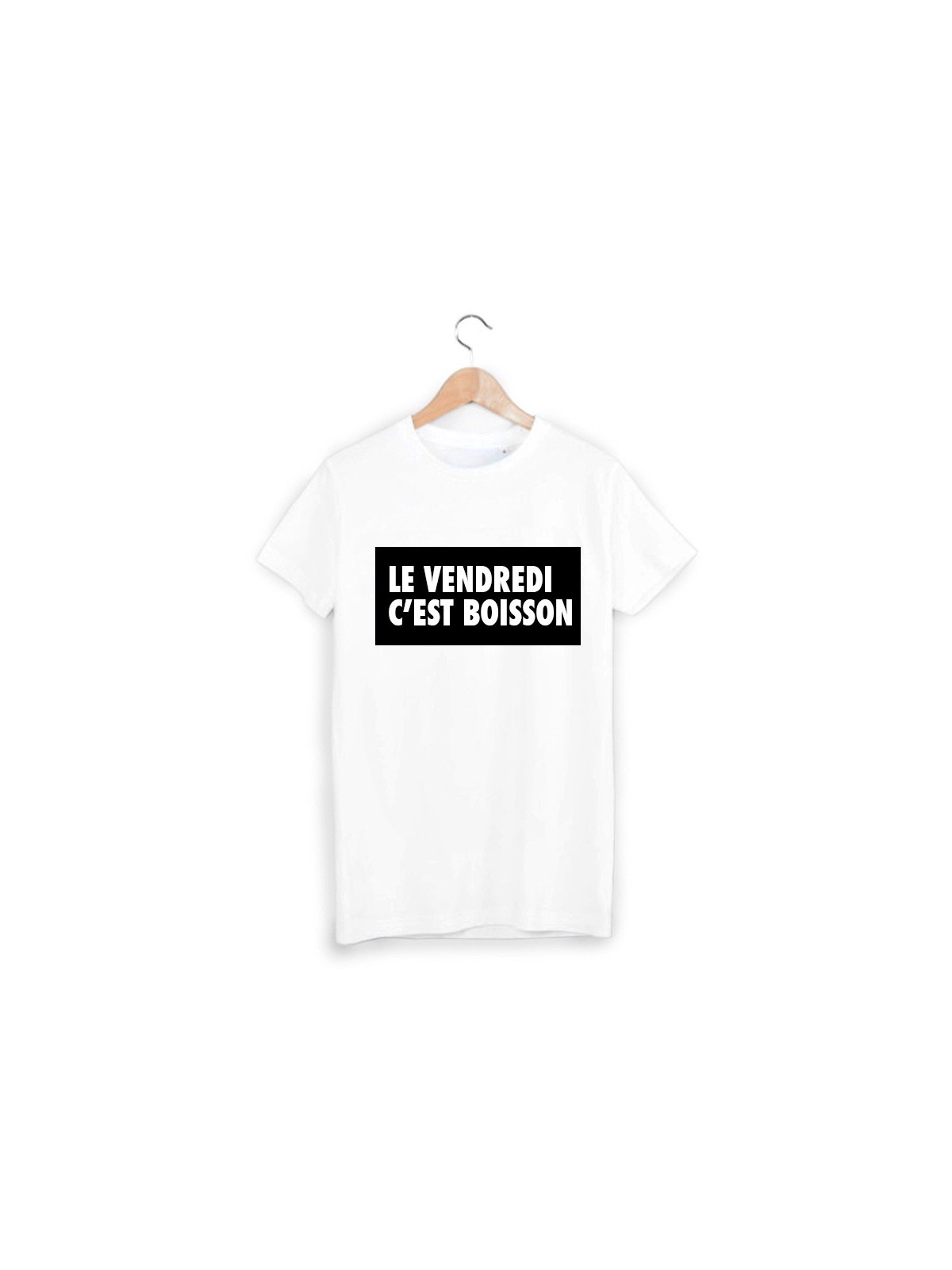 T-Shirt le vendredi c'est boisson ref 1657