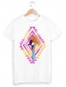 T-Shirt oiseau psychedelique ref 1723