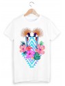 T-Shirt oiseau psychedelique ref 1721