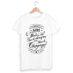 T-Shirt girl champagne ref 1720