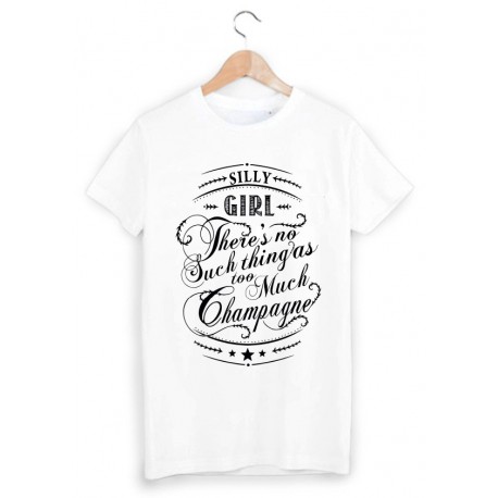 T-Shirt girl champagne ref 1720