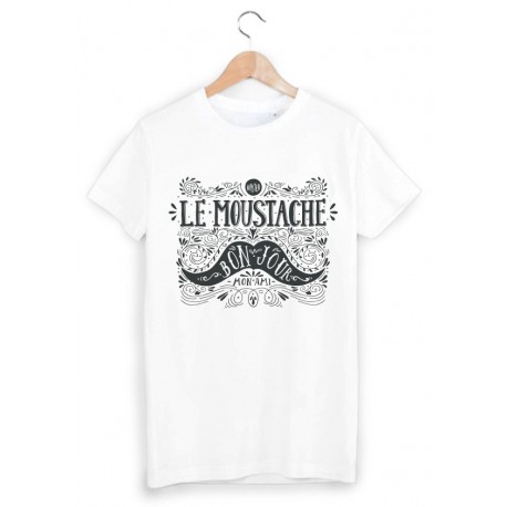 T-Shirt la moustache ref 1719