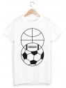 T-Shirt ballon de sport ref 1716