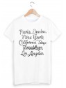 T-Shirt paris london new york ref 1706