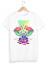 T-Shirt oiseau psychedelique ref 1701