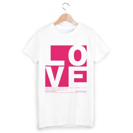 T-Shirt love ref 1687