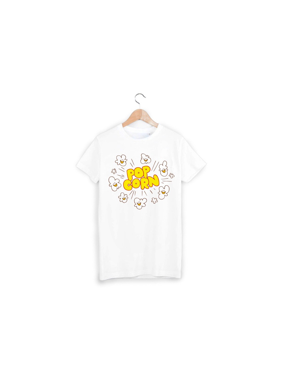 T-Shirt pop corn  ref 1737