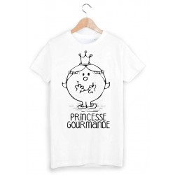 T-Shirt imprimÃ© princesse gourmande ref 1865