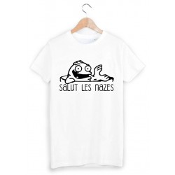 T-Shirt imprimÃ© klaus salut les nazes ref 1843