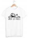 T-Shirt imprimÃ© klaus salut les nazes ref 1843