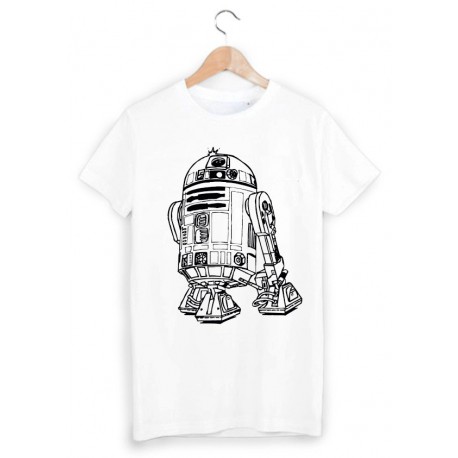 T-Shirt imprimÃ© robot cinÃ©ma ref 1838