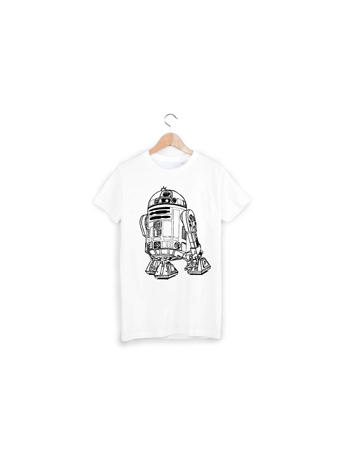 T-Shirt imprimÃ© robot cinÃ©ma ref 1838