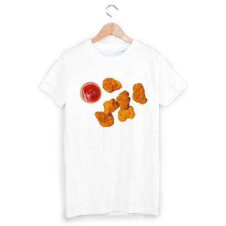 T-Shirt imprimÃ© nuggets ref 1828