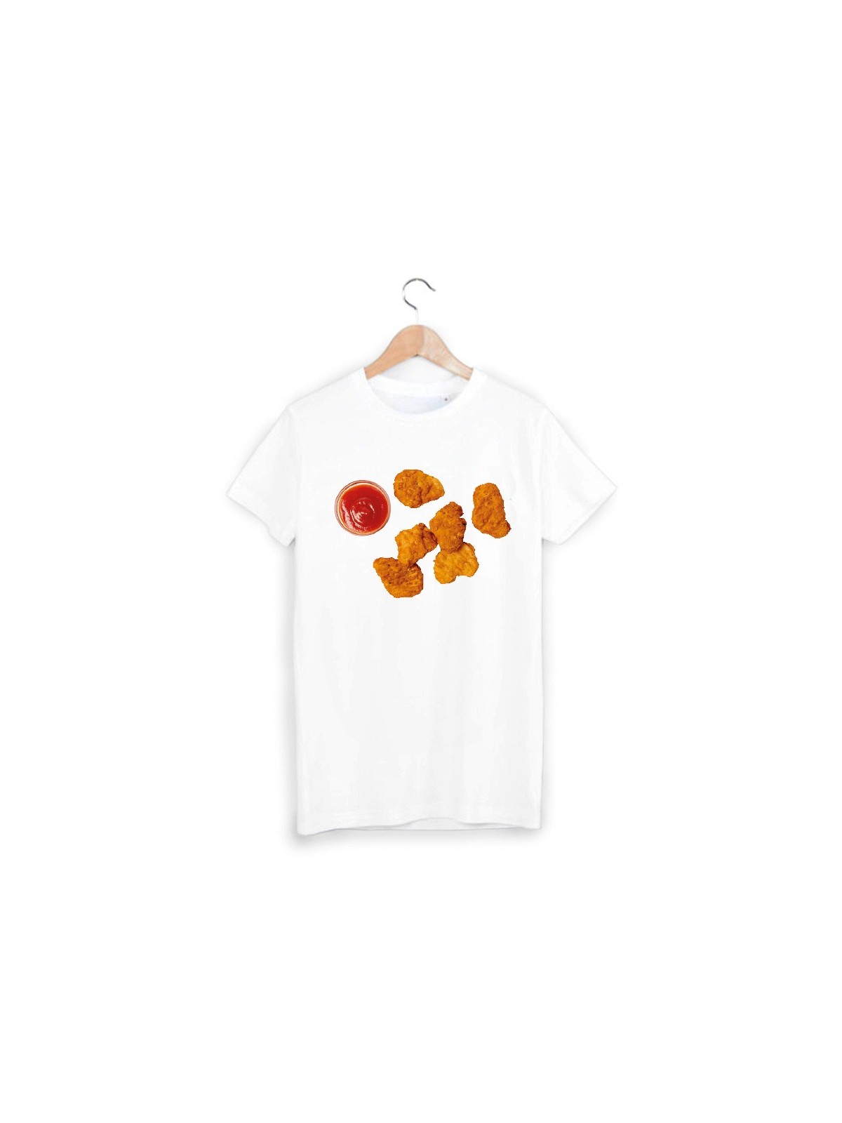 T-Shirt imprimÃ© nuggets ref 1828