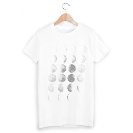 T-Shirt imprimÃ© lune ref 1827