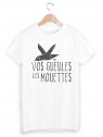 T-Shirt imprimÃ© vos gueule les mouettes ref 1821