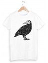 T-Shirt imprimÃ© corbeau ref 1818