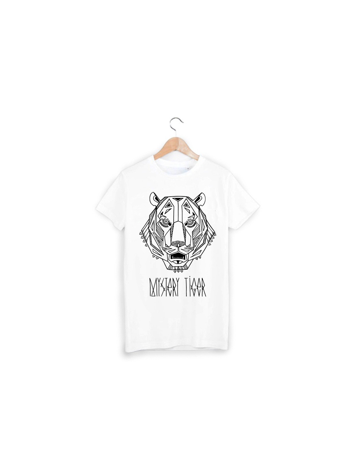 T-Shirt imprimÃ© tigre ref 1816