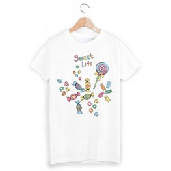 T-Shirt imprimÃ© bonbon ref 1740