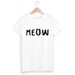 T-Shirt imprimÃ© chat ref 1810