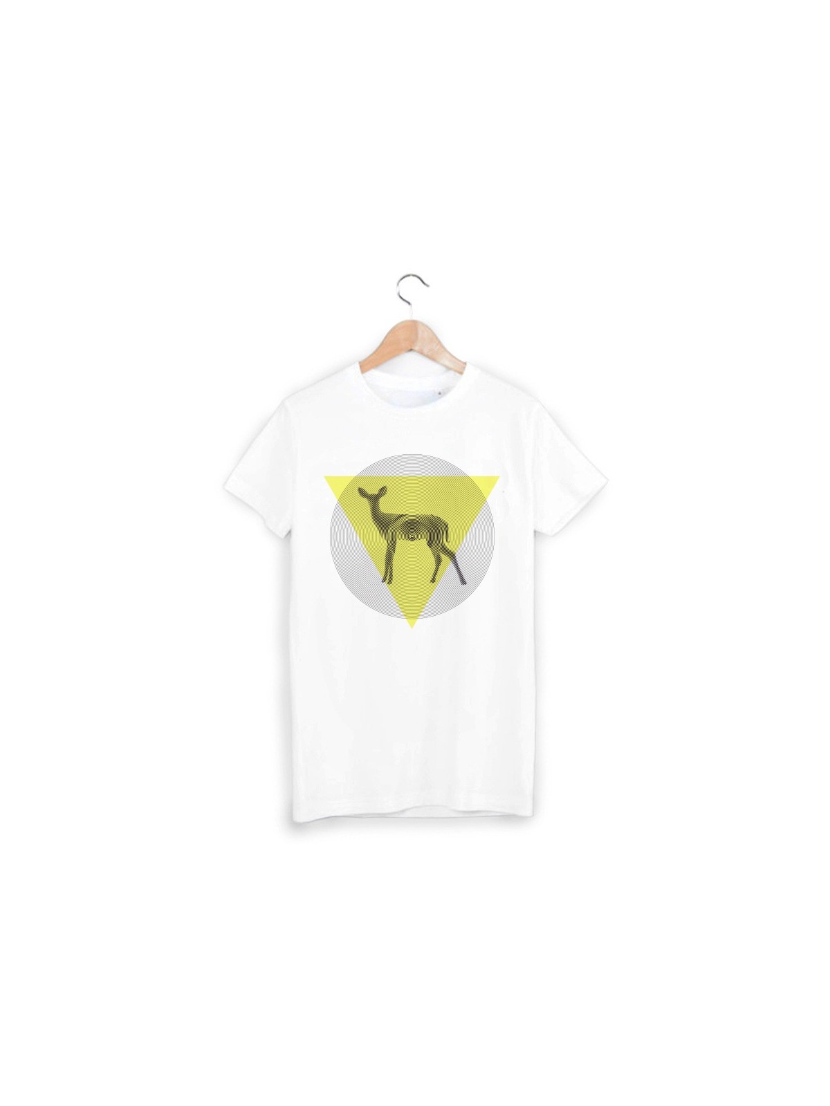 T-Shirt imprimÃ© illustration biche ref 1799