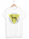 T-Shirt imprimÃ© illustration biche ref 1799