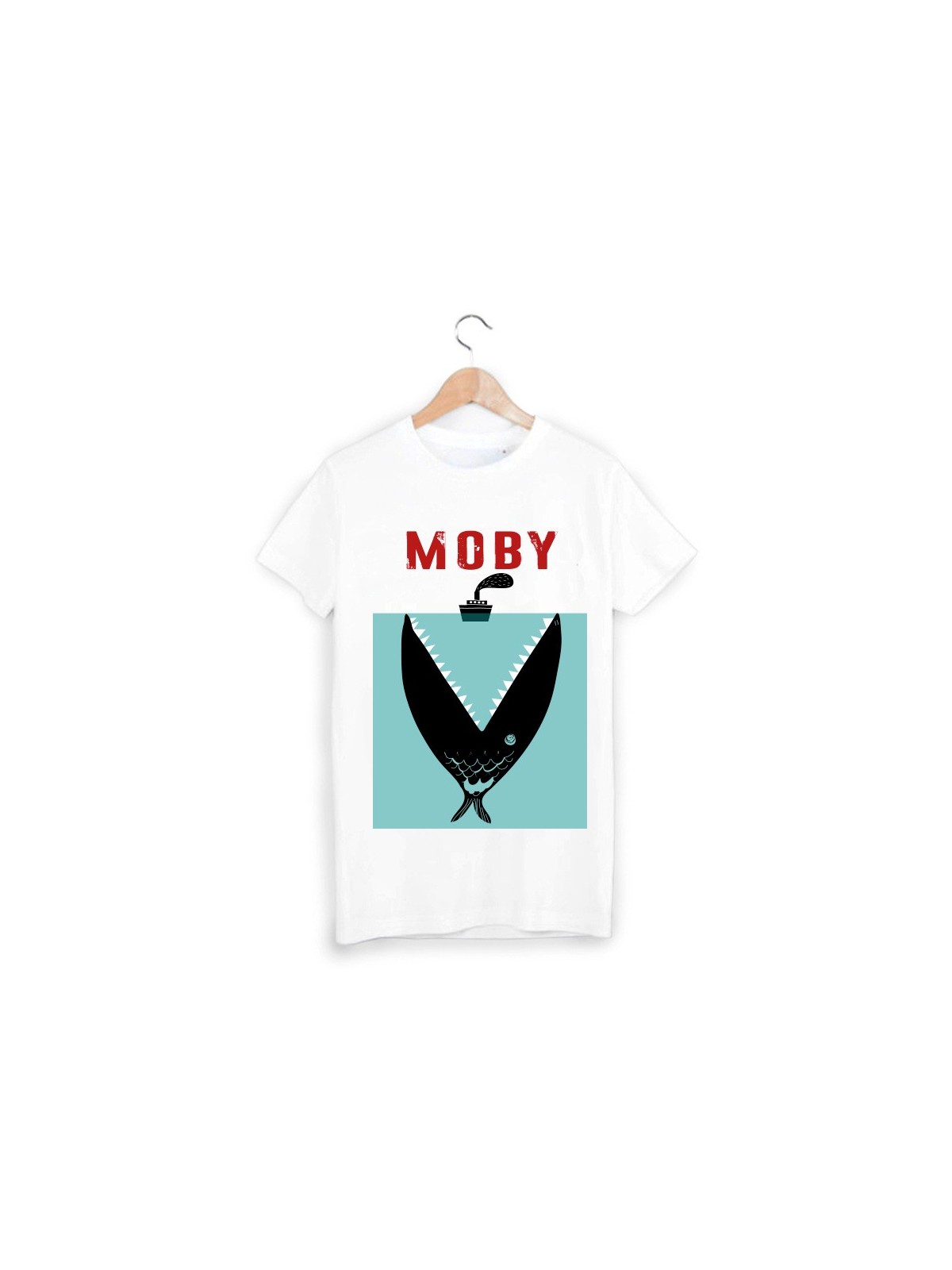 T-Shirt imprimÃ© Moby Dick ref 1792