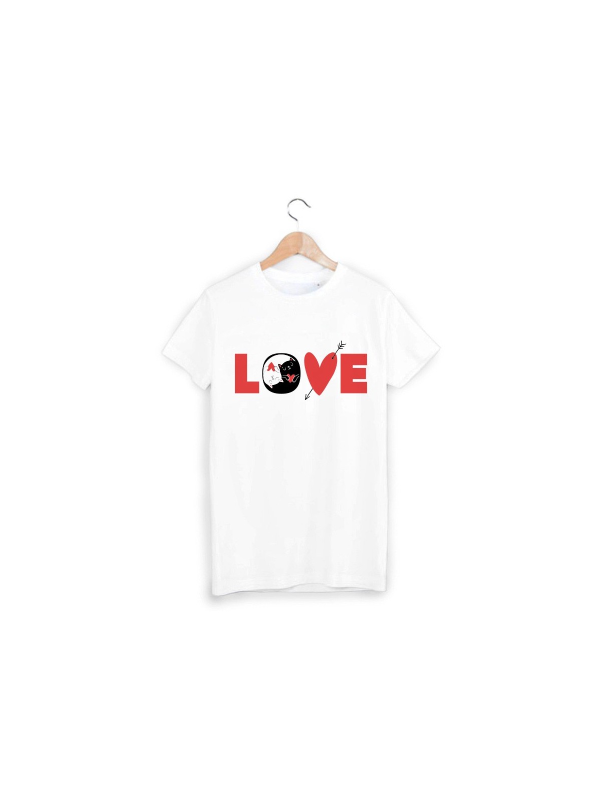 T-Shirt imprimÃ© love  ref 1785