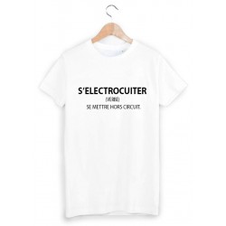 T-Shirt imprimÃ© s'Ã©lectrocuiter ref 1887