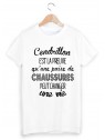 T-Shirt imprimÃ© cendrillon ref 1886