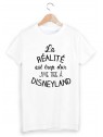 T-Shirt imprimÃ© je me tire Ã  disneyland ref 1885