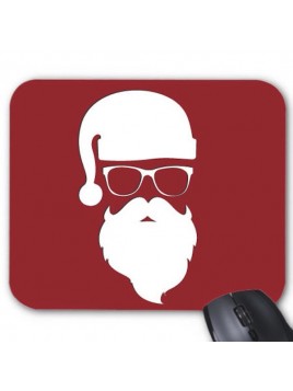 Tapis de souris pere noel hipster ref 2569
