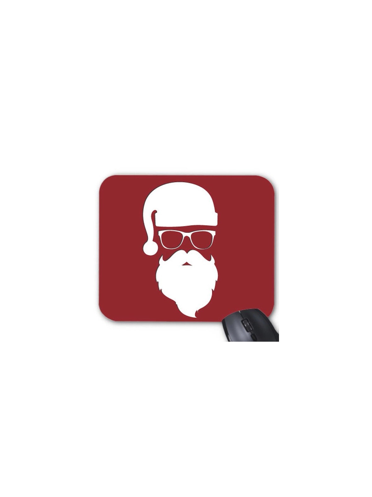 Tapis de souris pere noel hipster ref 2569