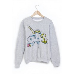 Sweat-Shirt imprimÃ© licorne
