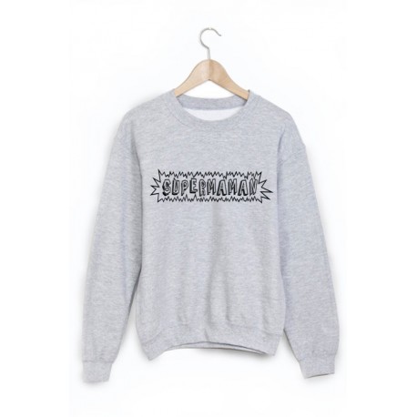 Sweat-Shirt imprimÃ© supermaman