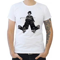 T-Shirt imprimÃ© charlie chaplin 
